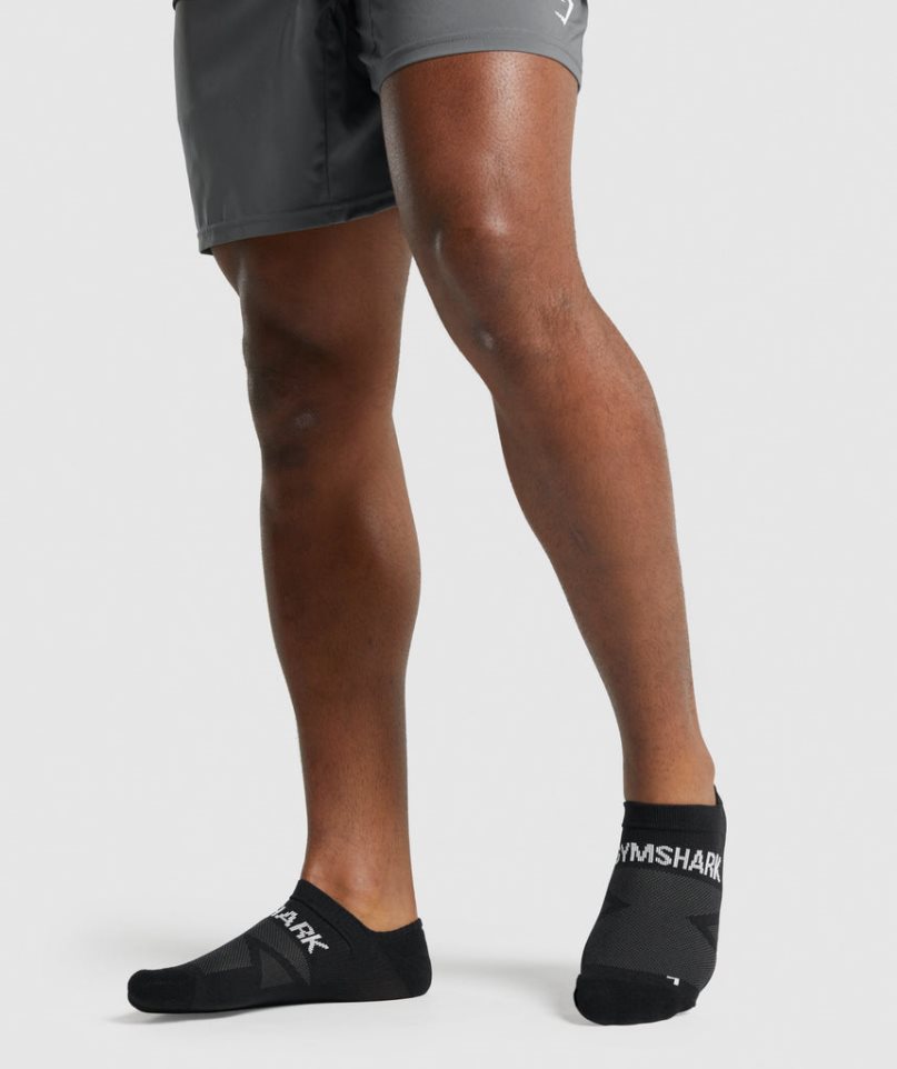 Gymshark No Show Performance Socks Black | NZ 5DOHES